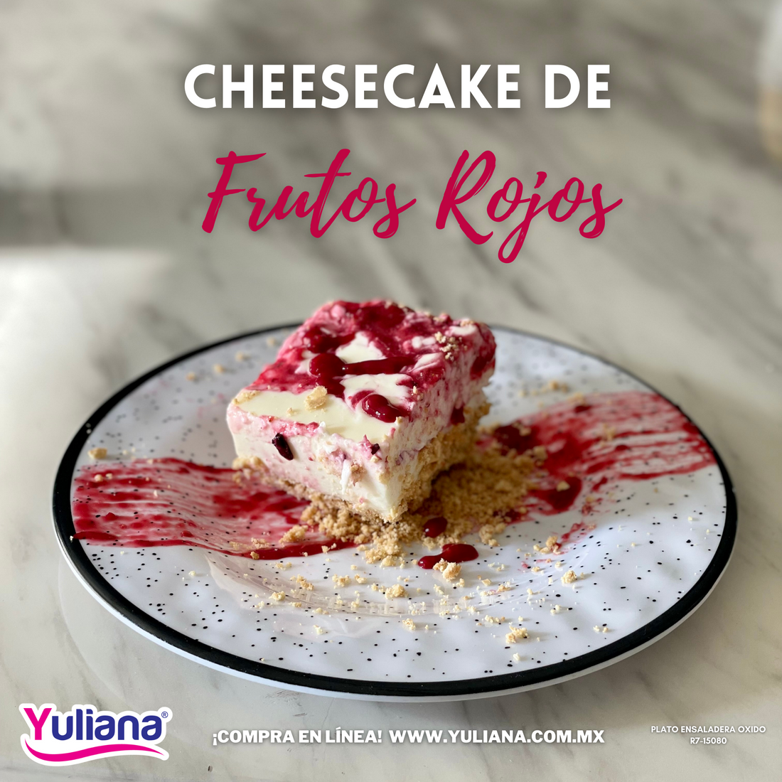 Cheesecake De Frutos Rojos
