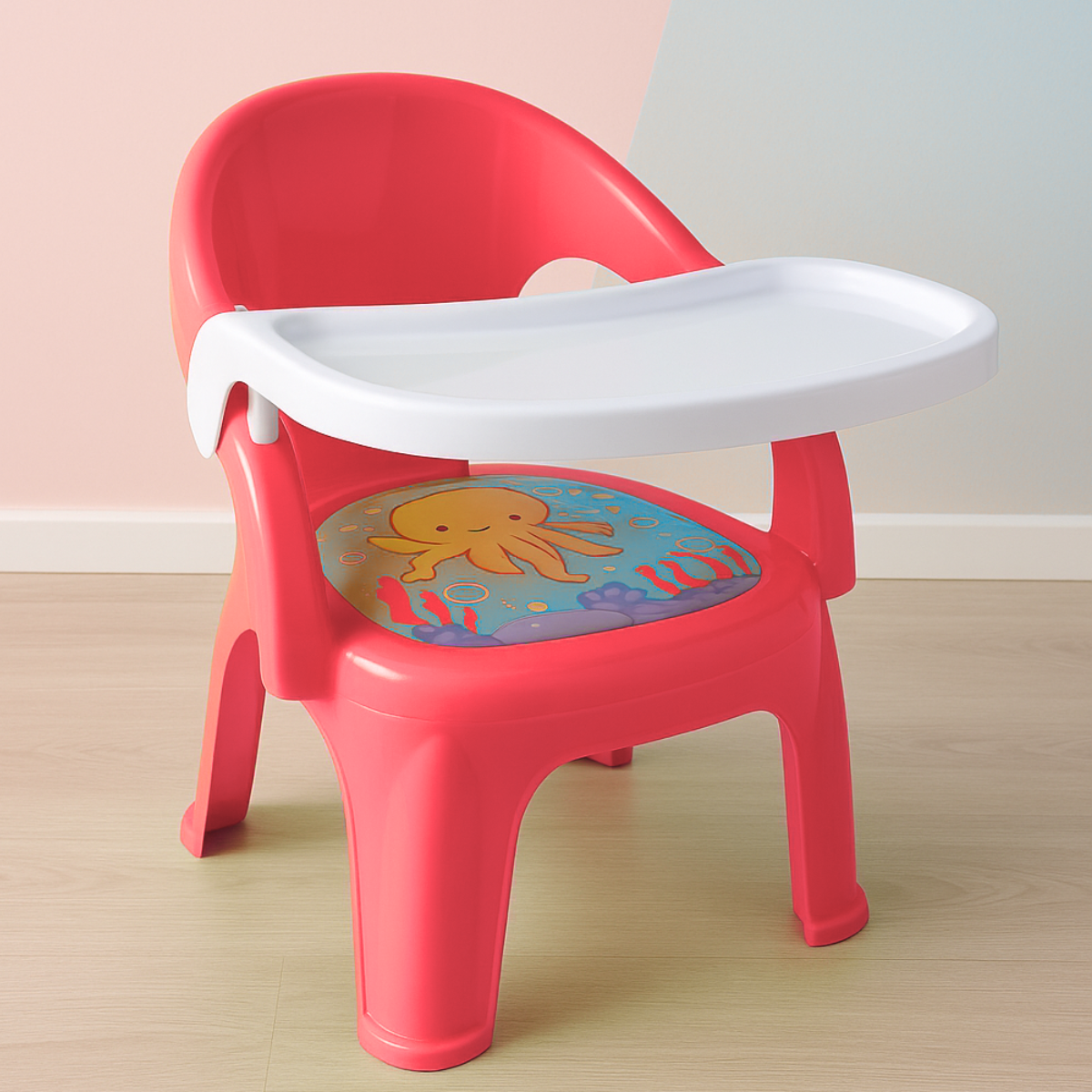 Silla chillona con tablero para niños