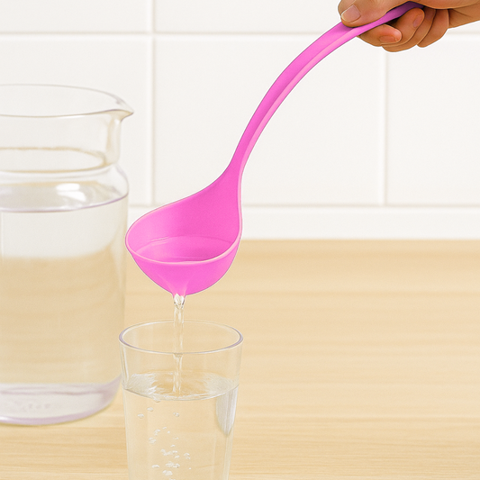 Cucharón de plástico mediano