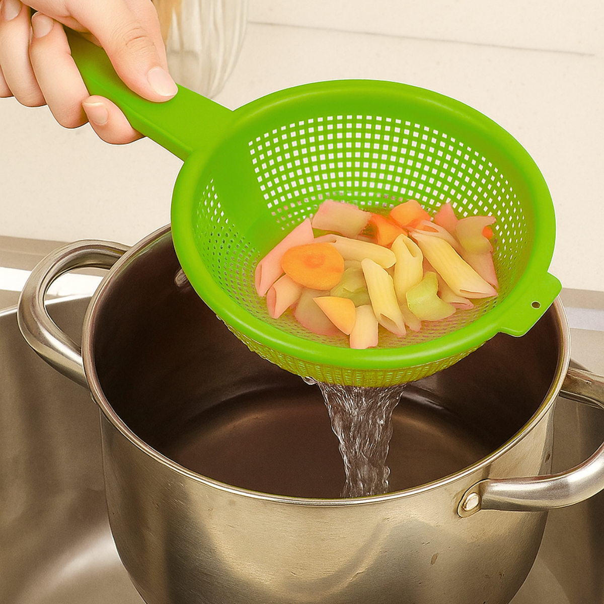 Escurridor con asa chico