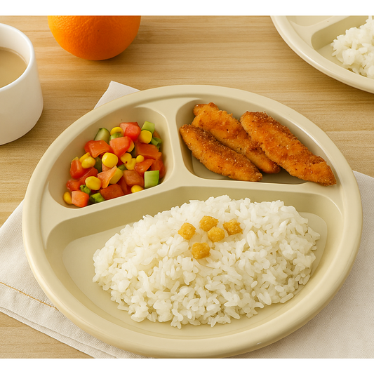 Plato 3 Divisiones 9" Clásico