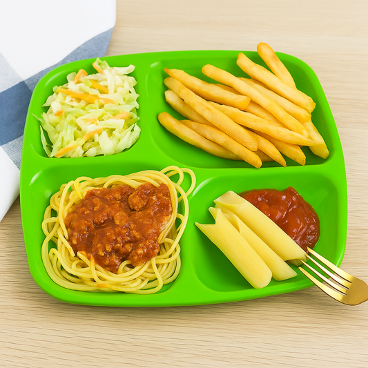 Plato de 4 Divisiones 10"