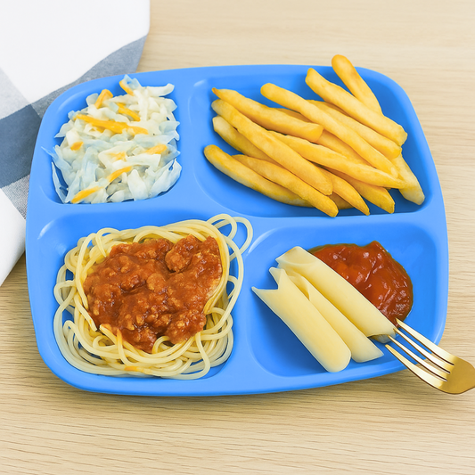 Plato de 4 Divisiones 10"