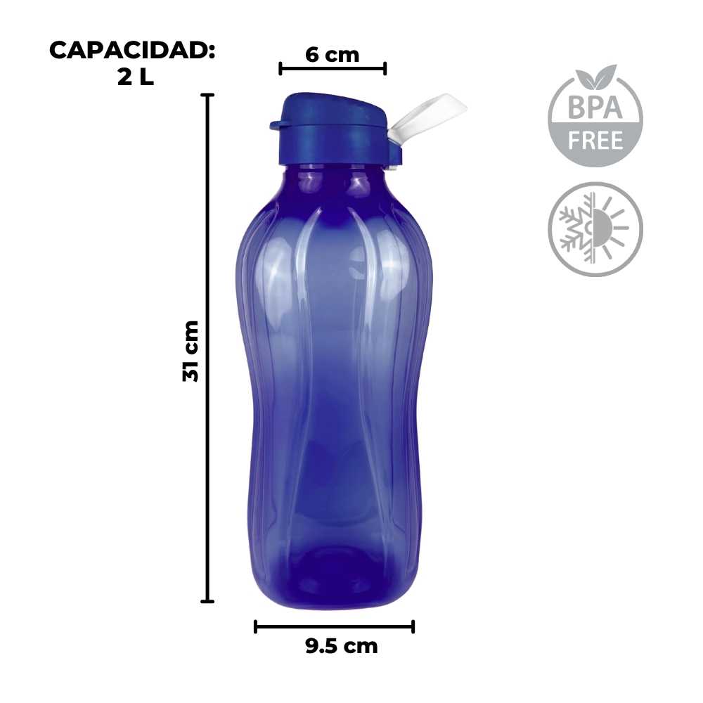 Botella para agua 2 Litros