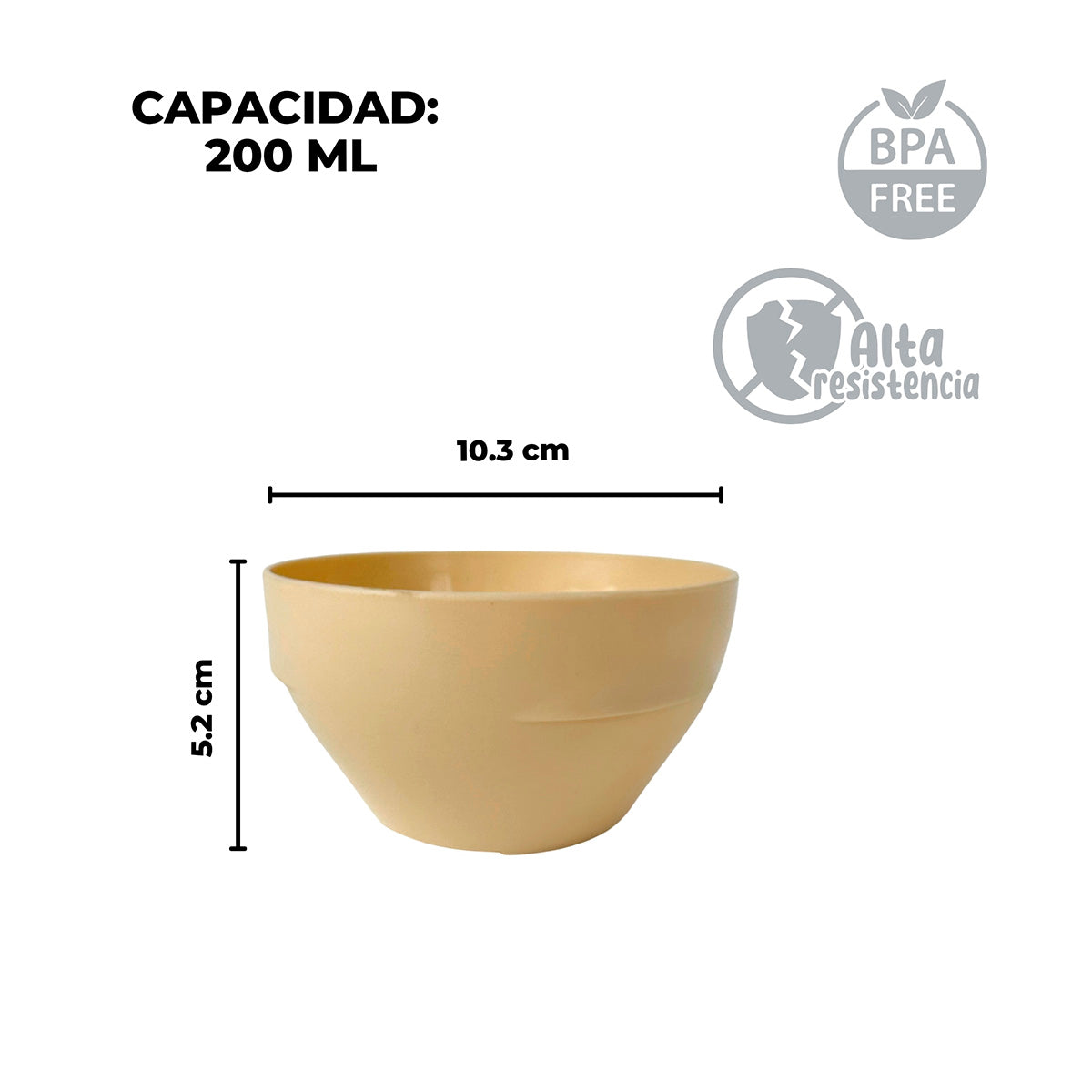 Salsera individual 200 ML Beige