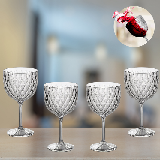 Juego de 4 copas Roma  350 ml