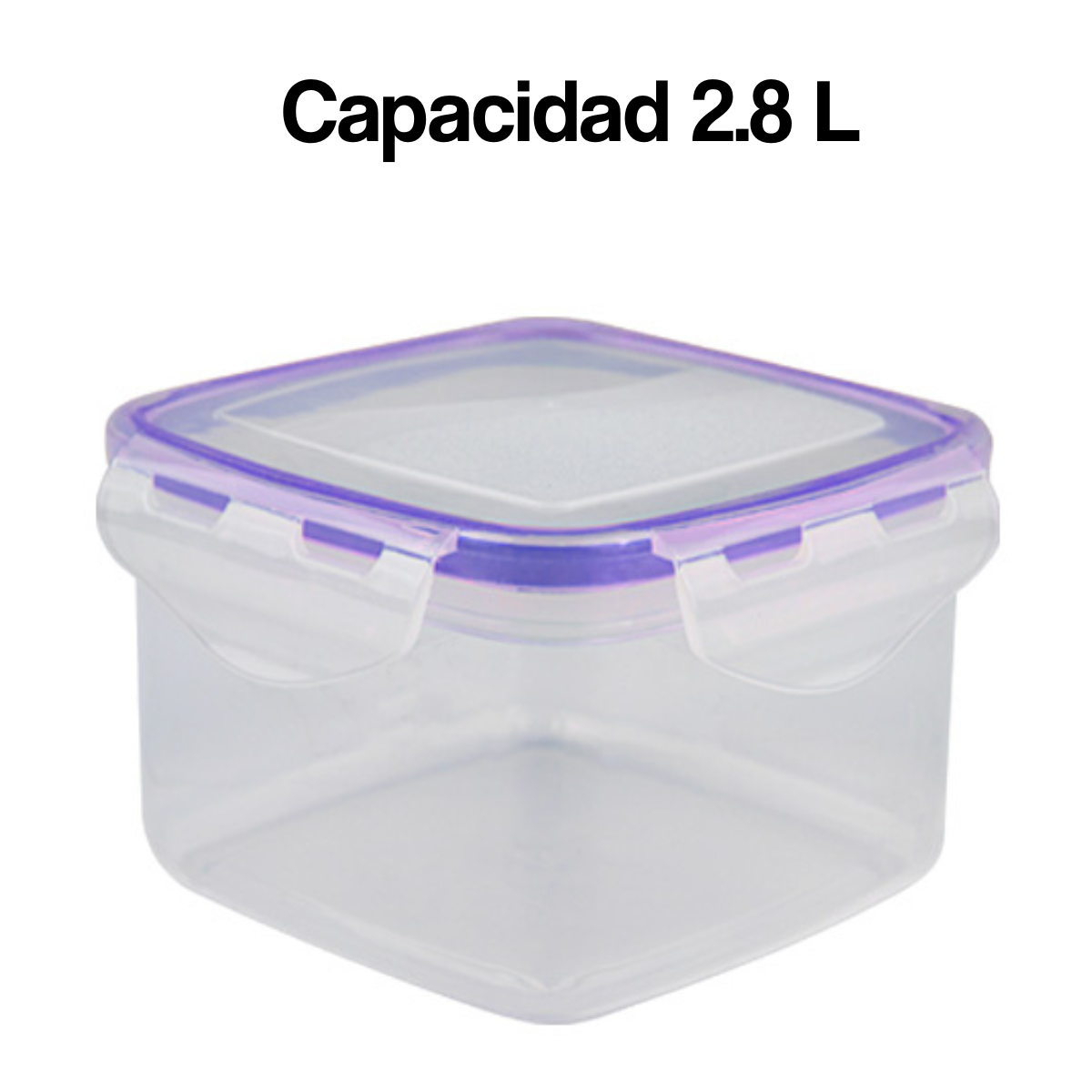 Contenedor Hermético cuadrado