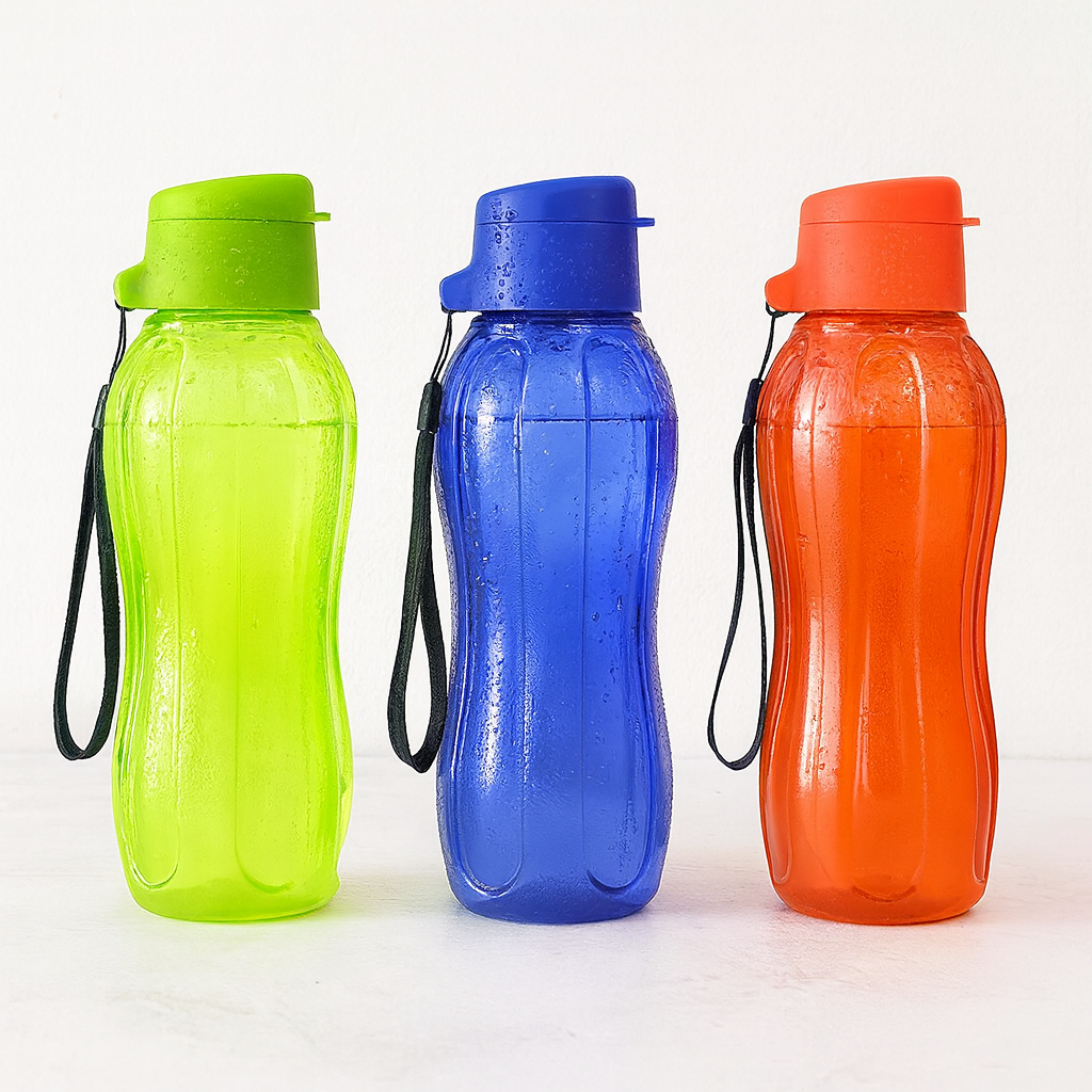 Botella De Agua De Cristal Typhoon Pure Stay Wild - 600 Ml, Ideal Para Outdoor, Fabricada En España