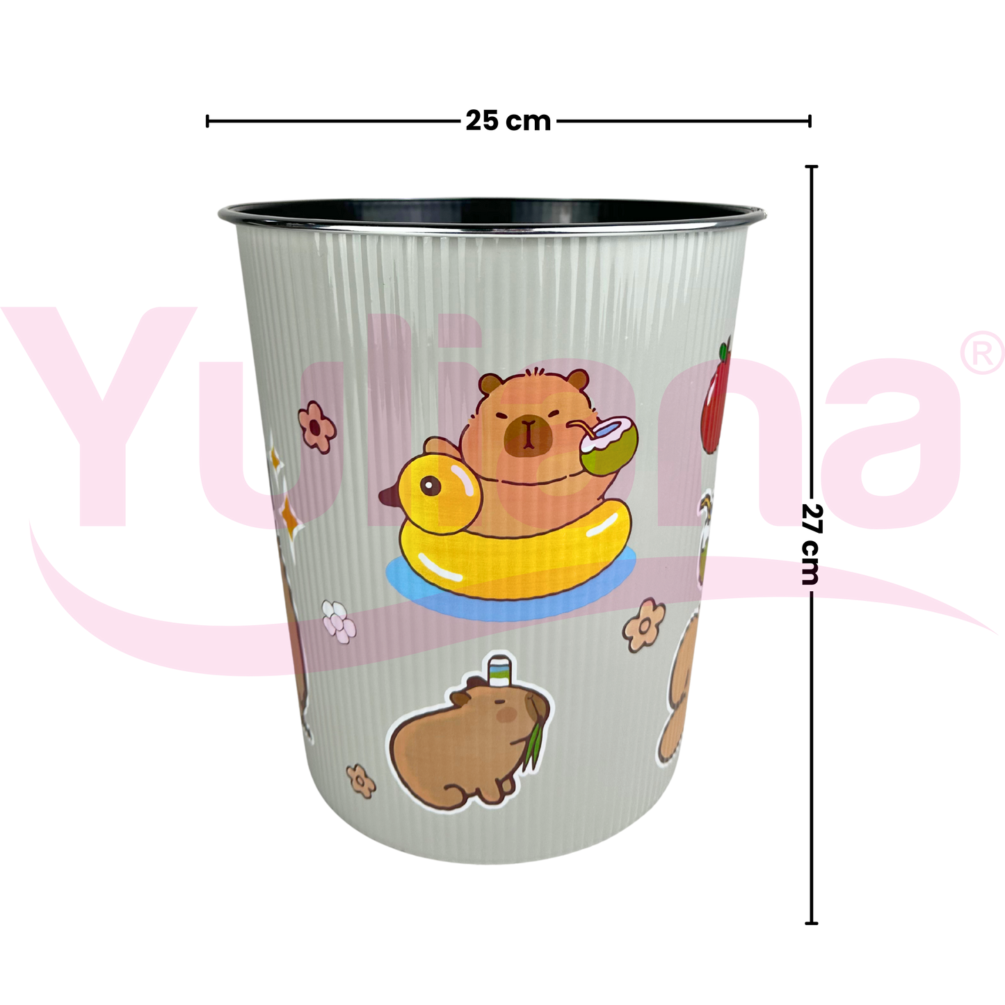 Bote de basura Circular 17 Litros Capibara