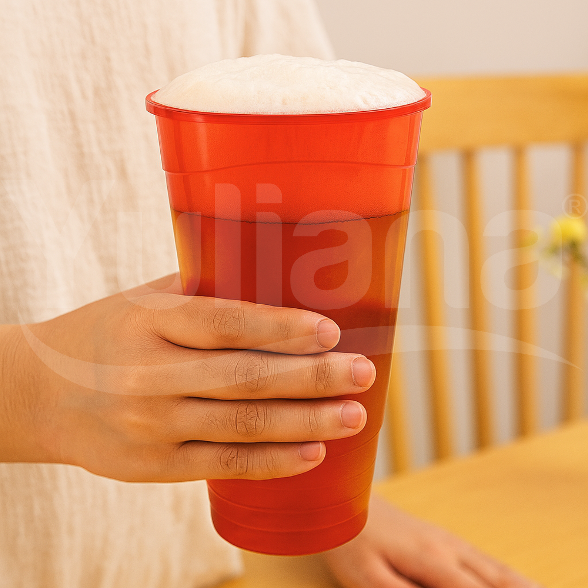 Vaso chelero de plástico 950 ML