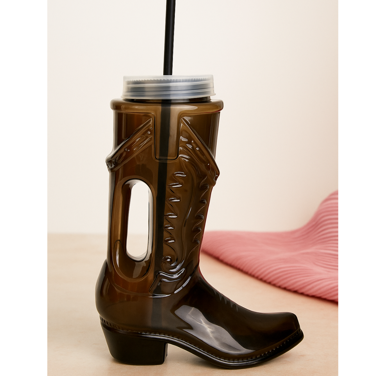 Vaso en forma de Bota vaquera 1 Litro