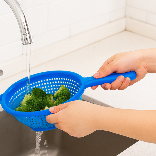 Escurridor con asa chico