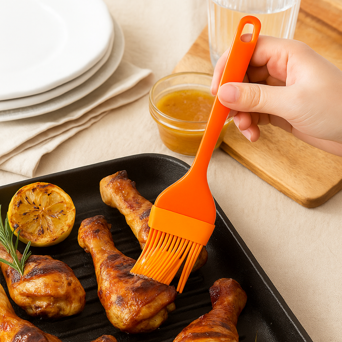 Brocha para cocina de silicon