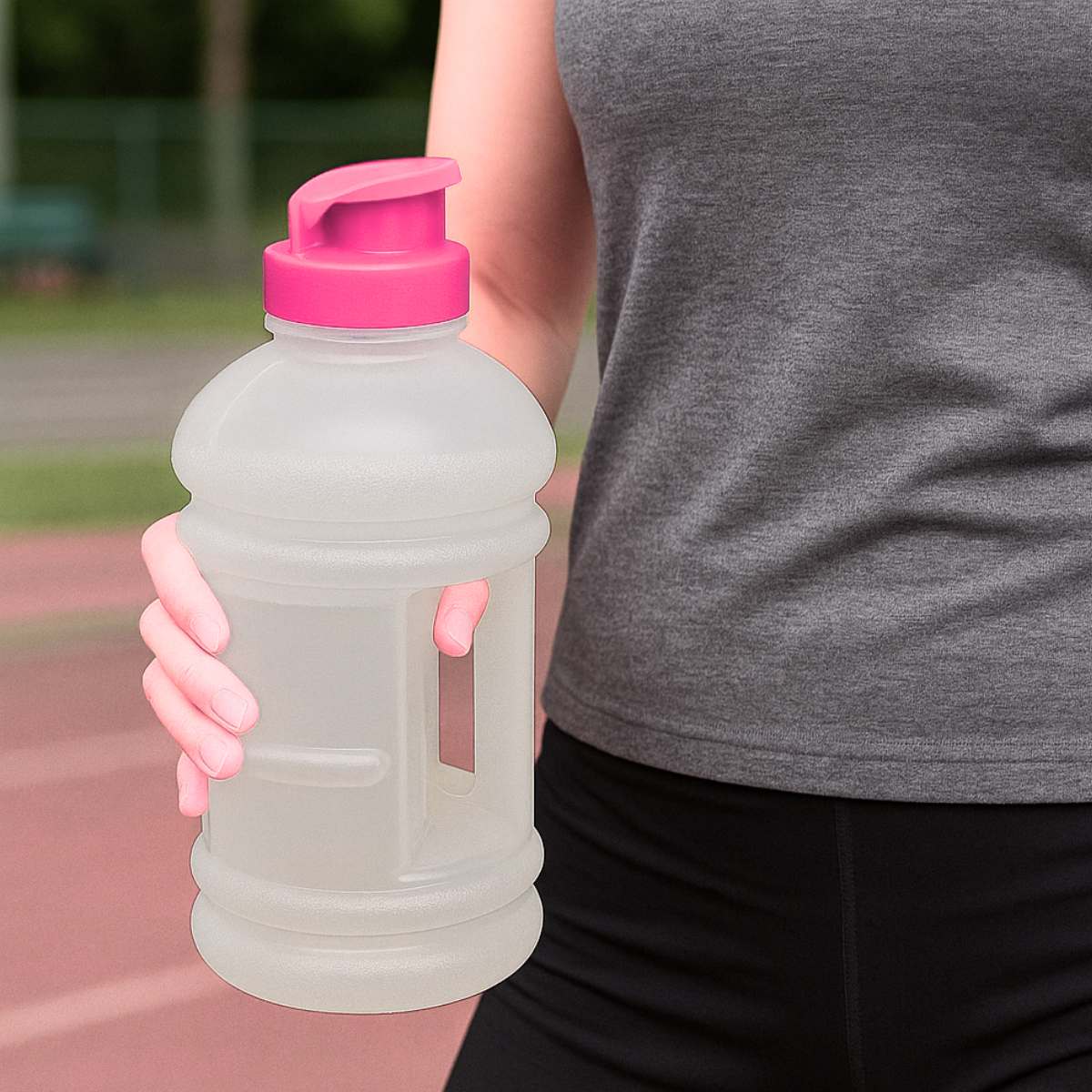 Botella mini garrafón trasparente