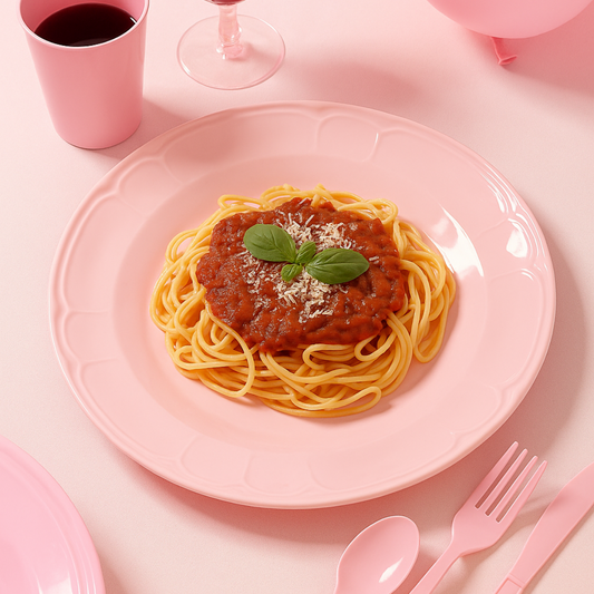 Plato Arrocero 8" Decorado colores pastel