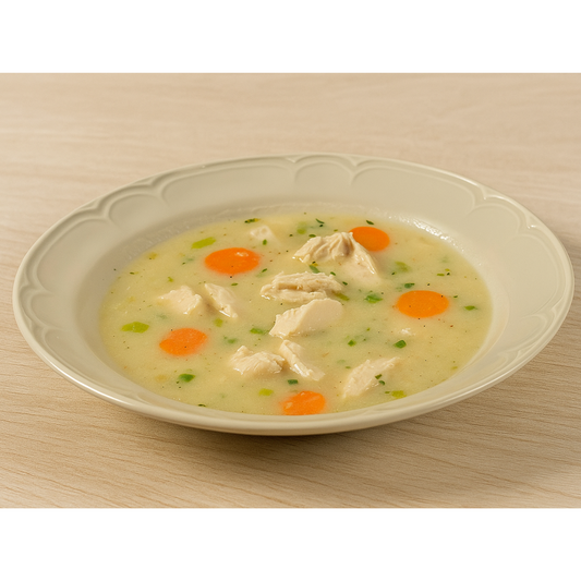 Plato Sopero de plástico 8.5" Decorado Clásico