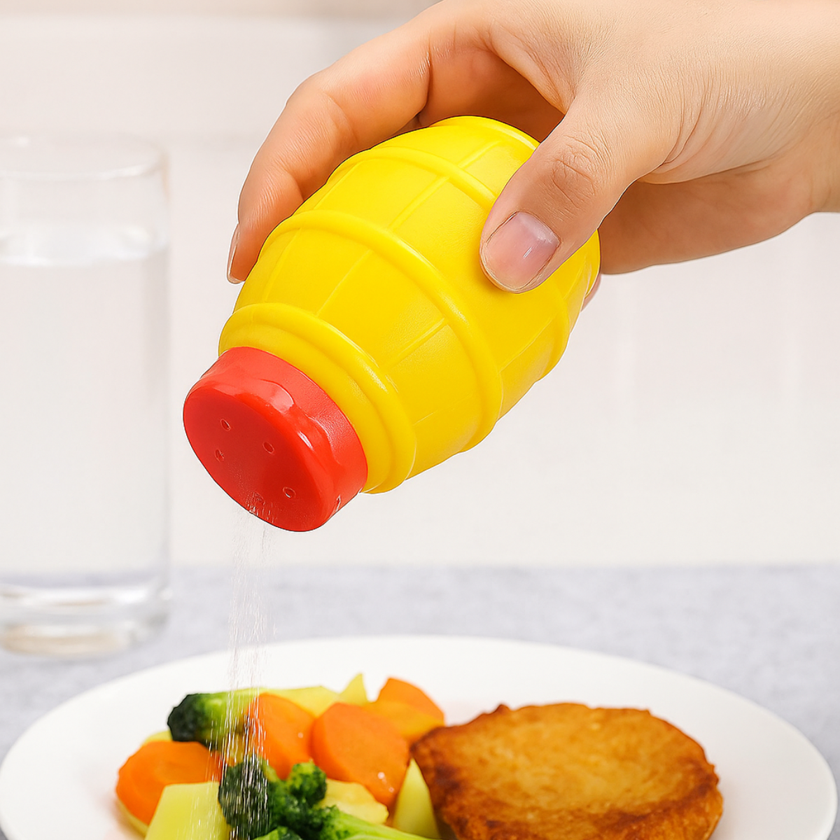 Salero de barril 4 piezas