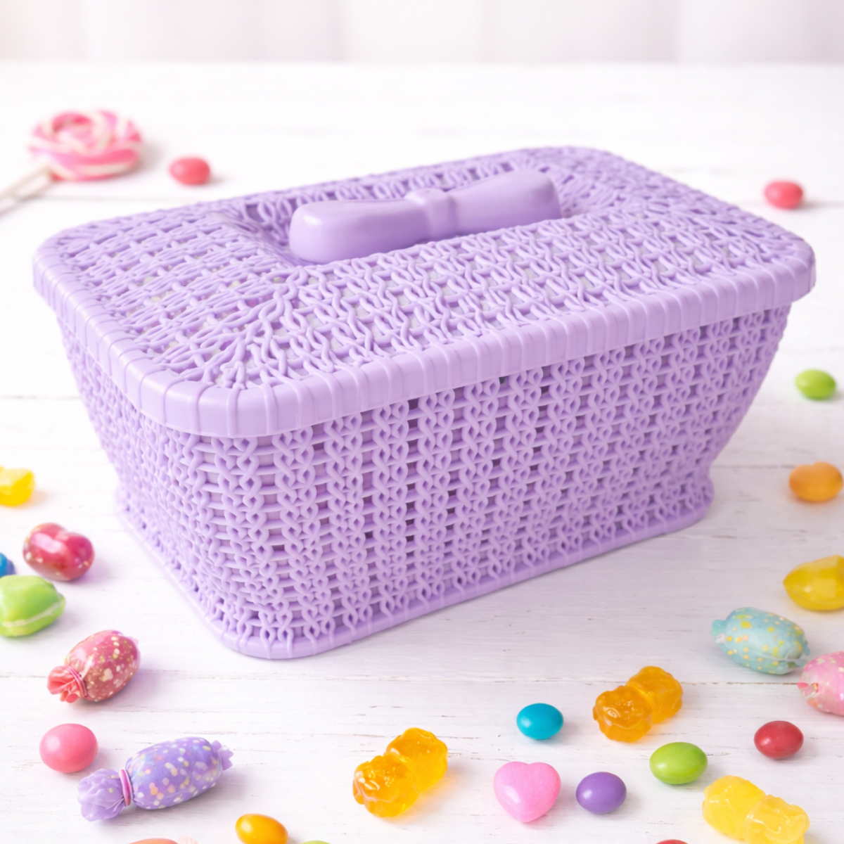Canasta rectangular Multiusos