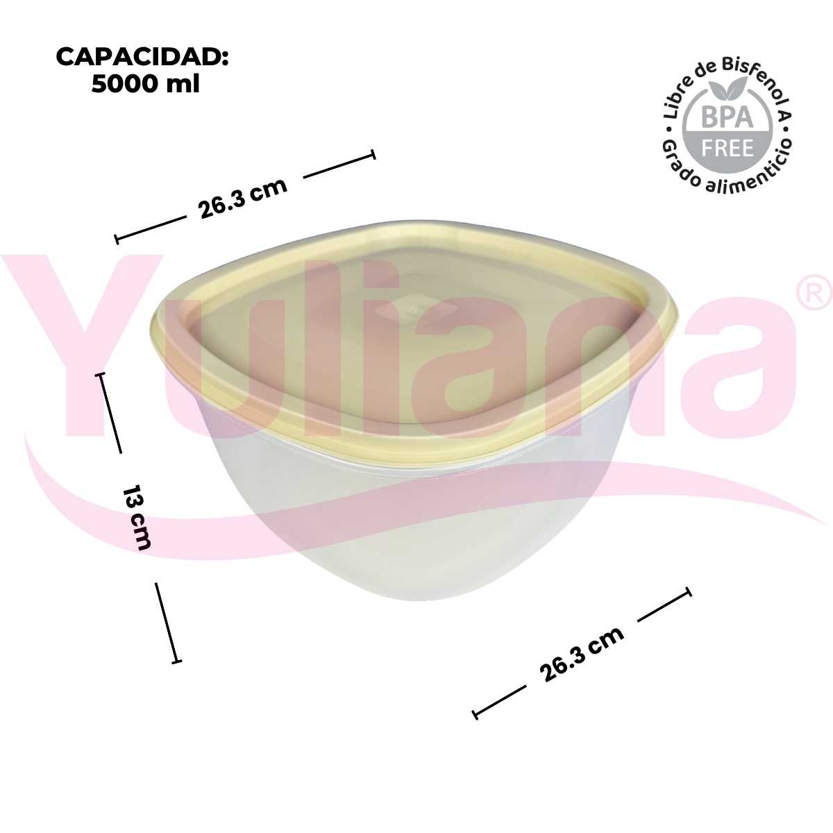 Set Pirámide 7 piezas cuadrado