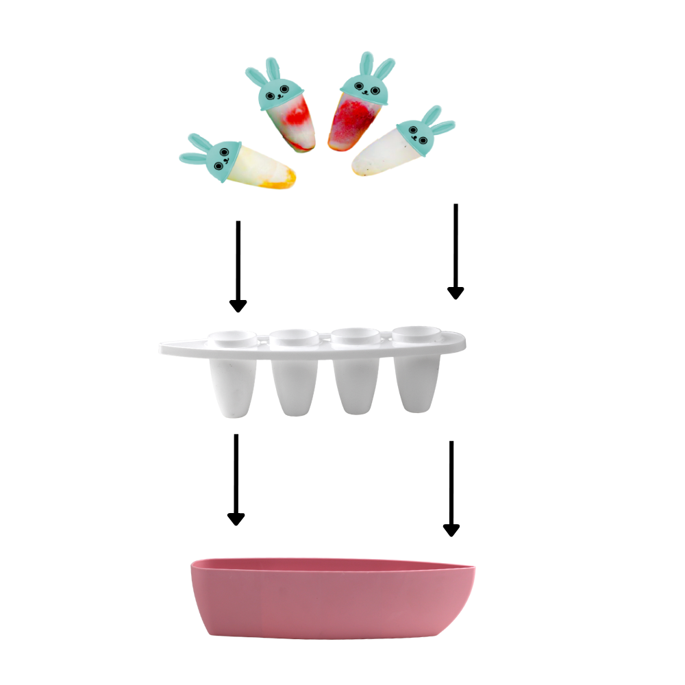 Molde para paletas de conejito