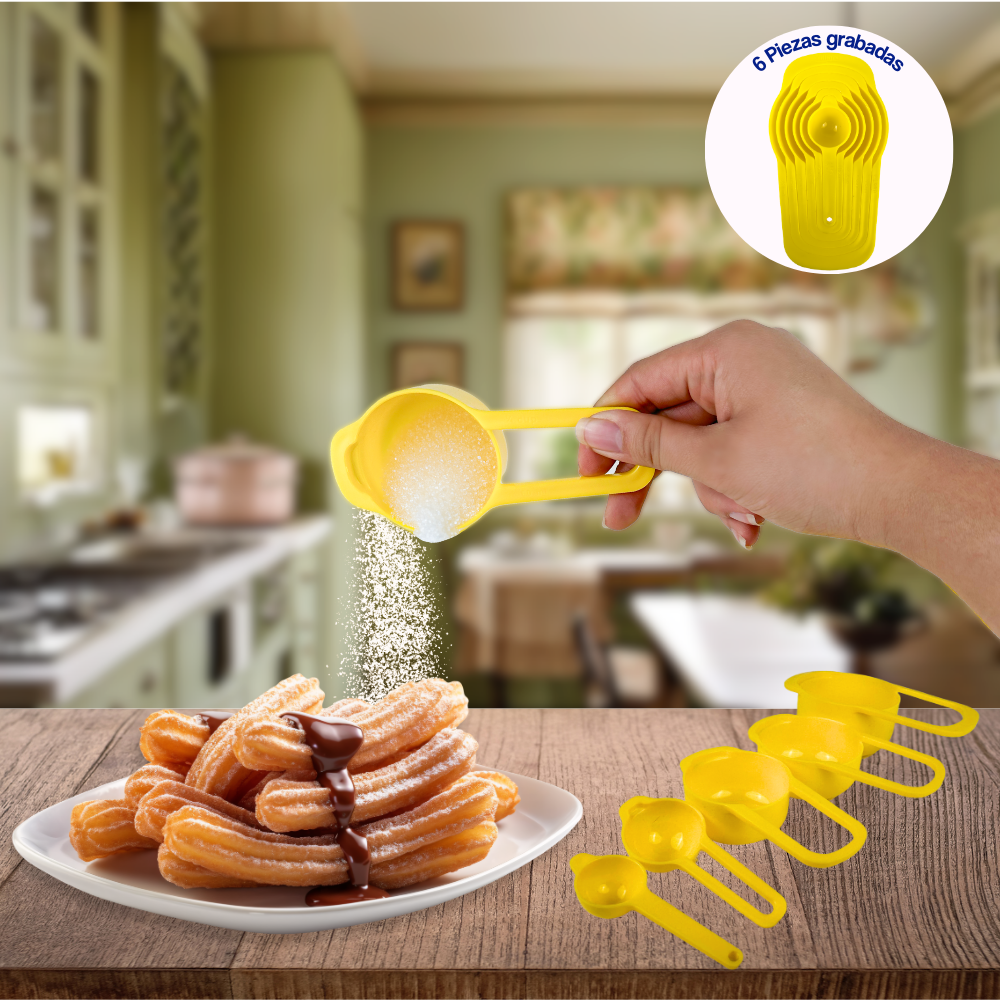 Set de cucharas medidoras