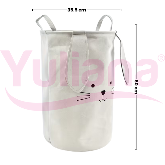 Cesto para ropa sucia conejito