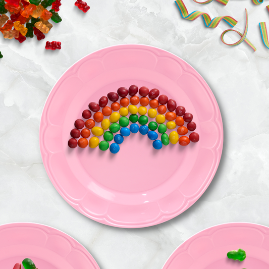 Plato Trinche de plástico 11" Decorado