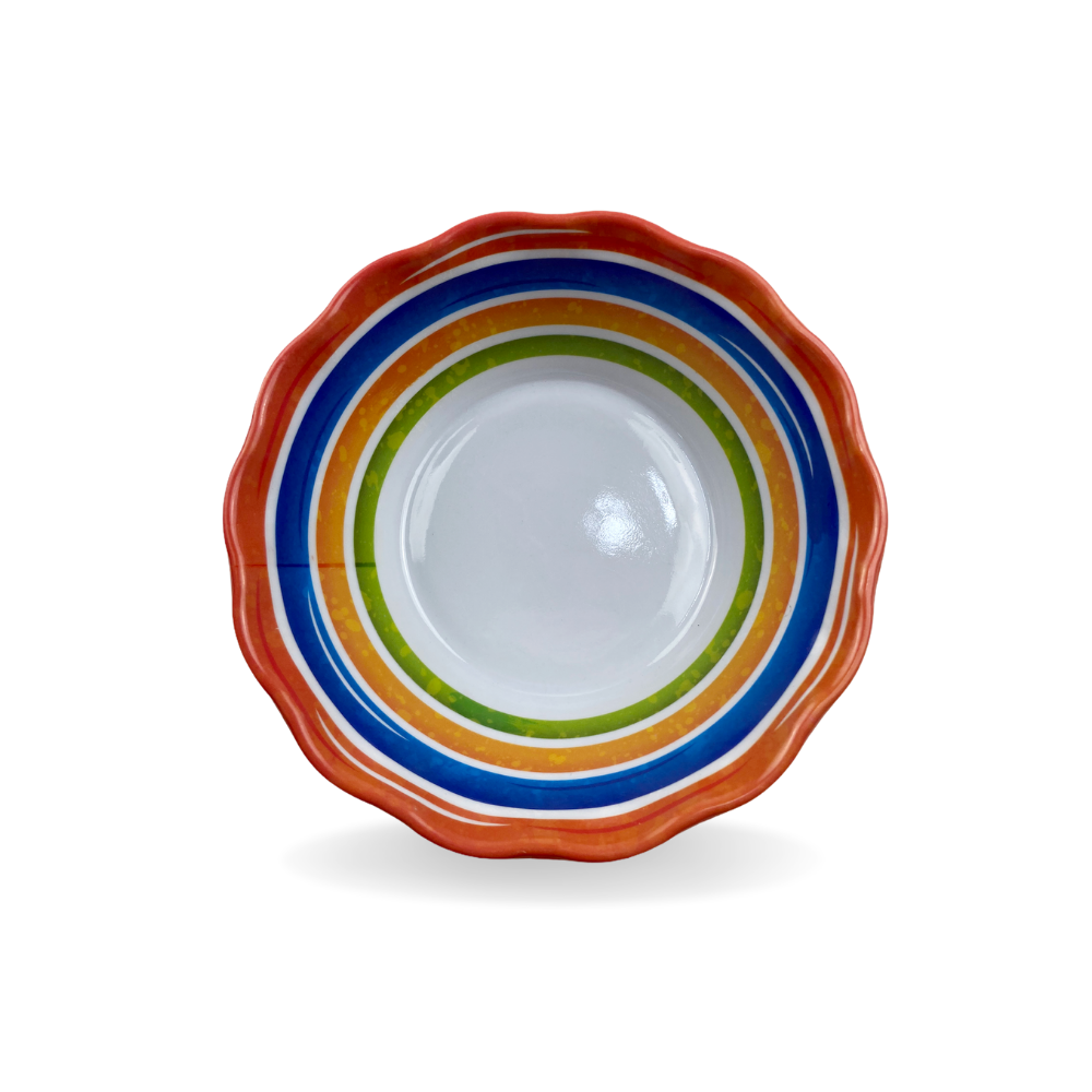 Plato Pozolero 9" (Decorado Dolores)