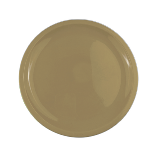 Plato Trinche Extendido Beige 9.5"