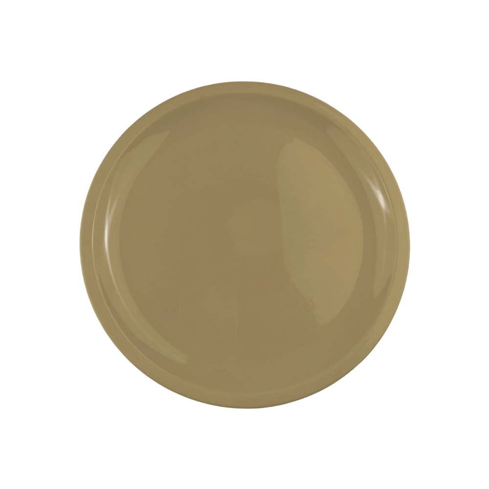 Plato Arrocero de plástico Beige 8.5"