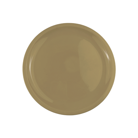 Plato Arrocero de plástico Beige 8.5"