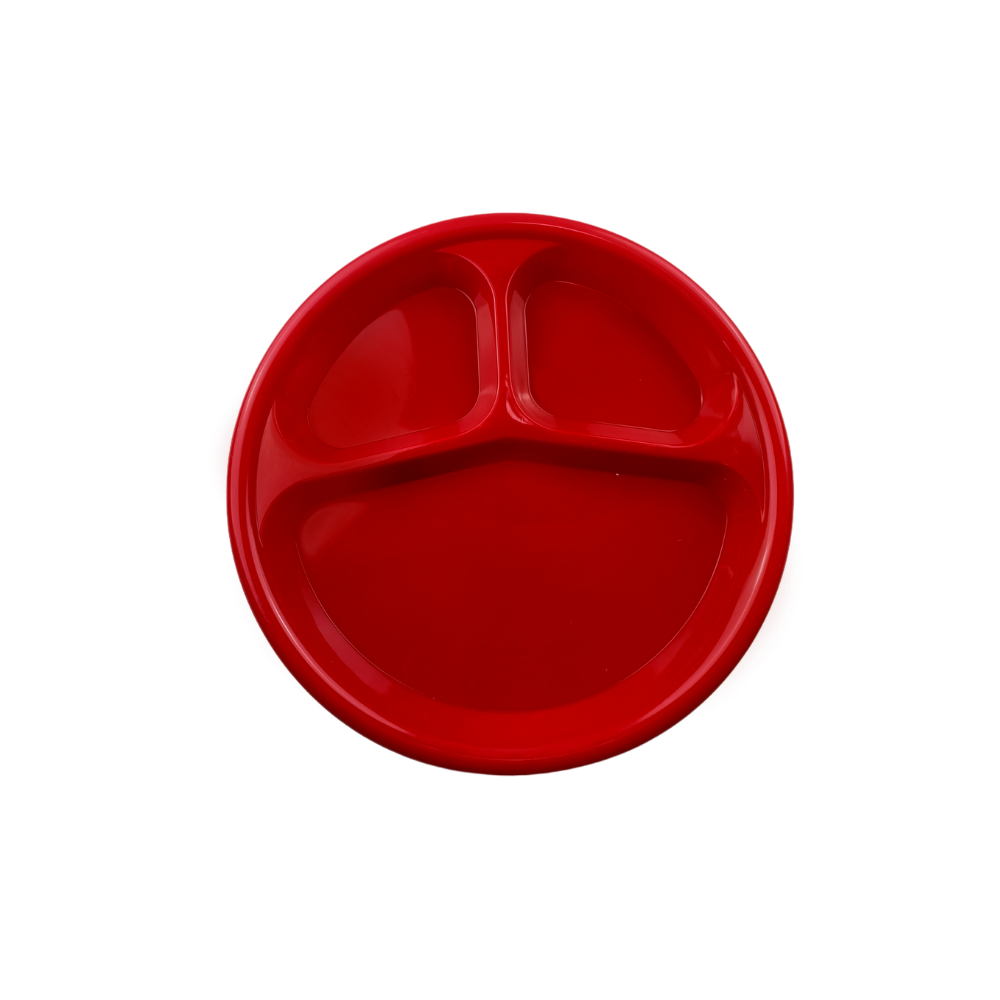 Plato de 3 Divisiones 9"