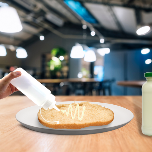 Set de dispensadores de mayonesa 350ml (3 piezas)