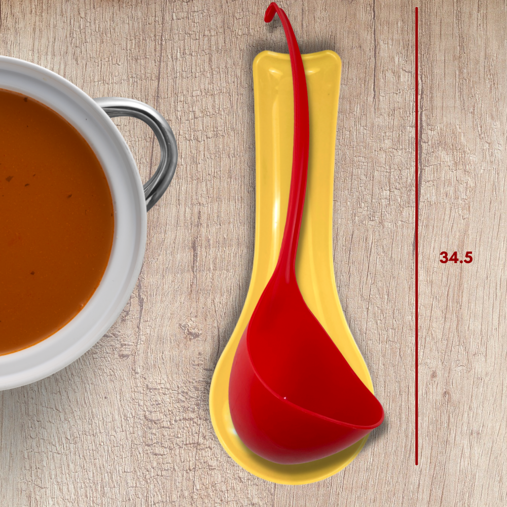 Cucharón de plástico tamaño grande