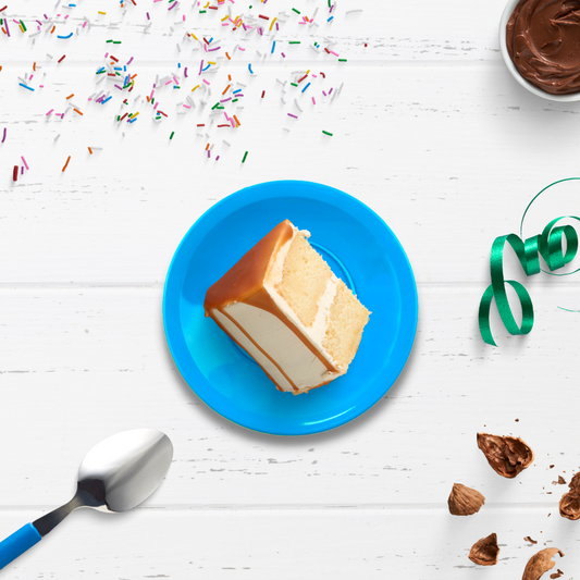 Plato Pastelero de plástico 6.5"