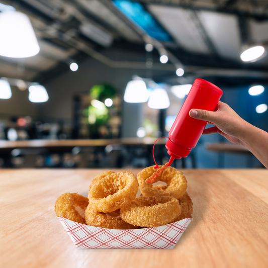 Set de dispensadores de catsup 250ml (3 piezas)