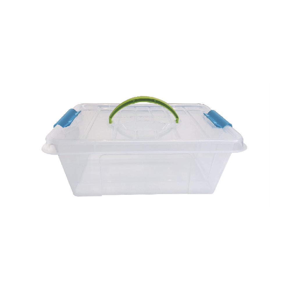 Caja de plástico con tapa