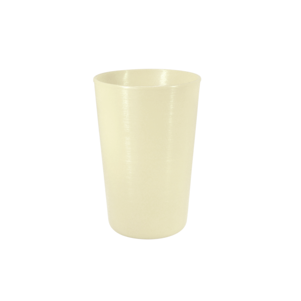 Vaso de plástico Beige
