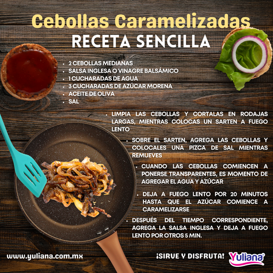 Cebollas Caramelizadas (Receta Sencilla)