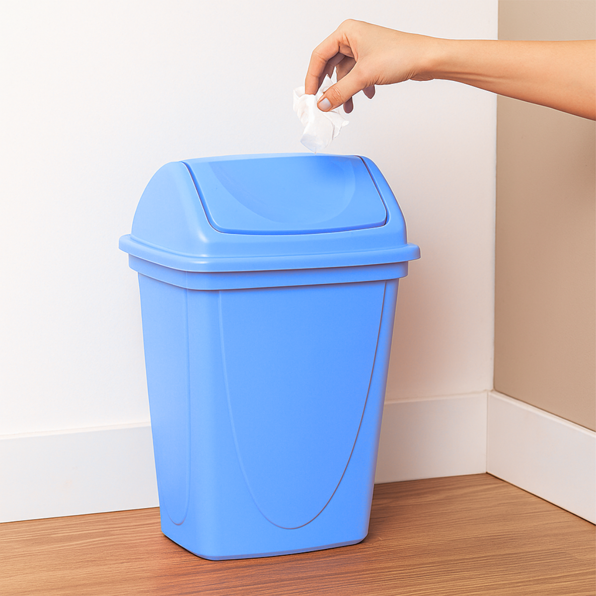 Bote de basura con tapa Balancín 14 L