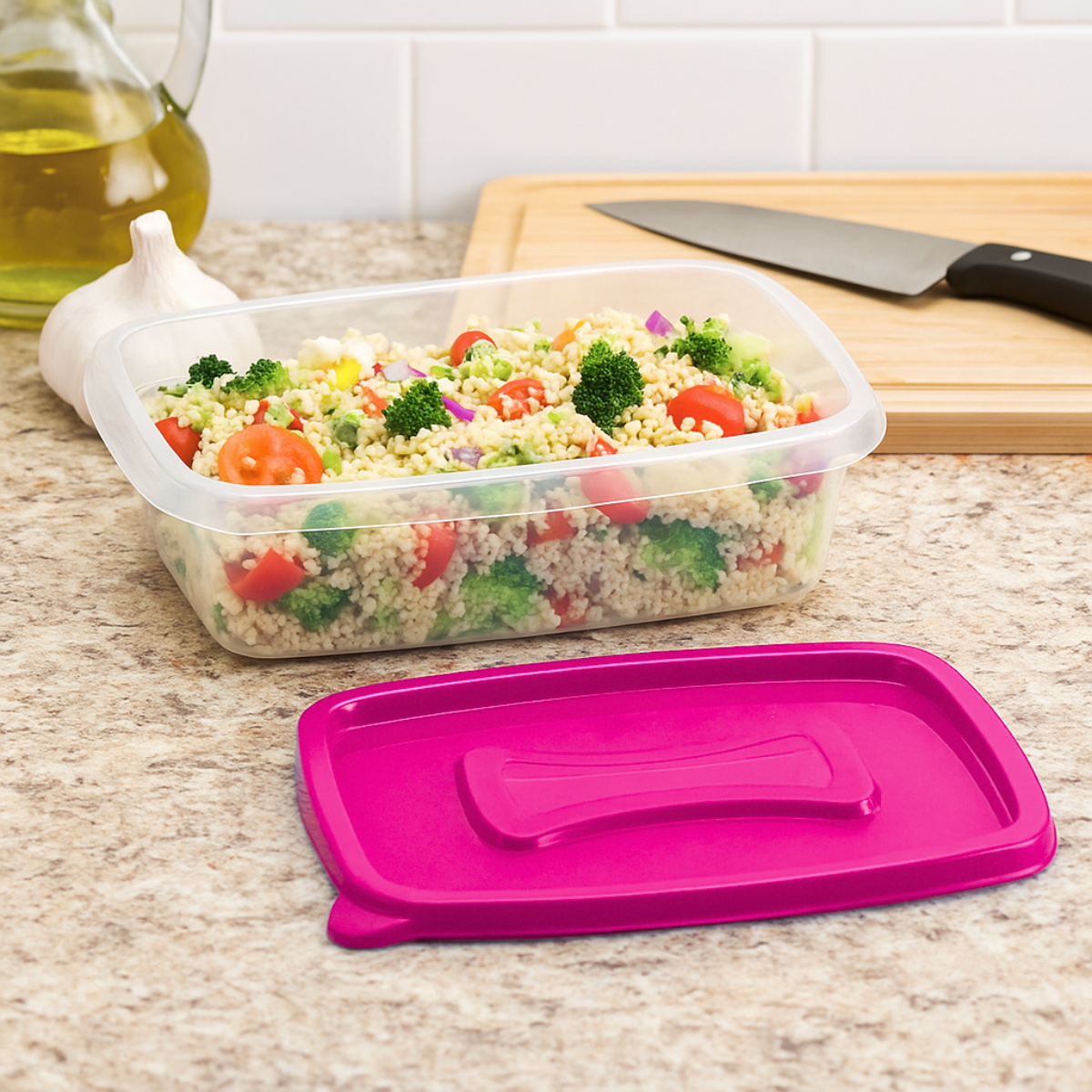 Contenedor rectangular slim