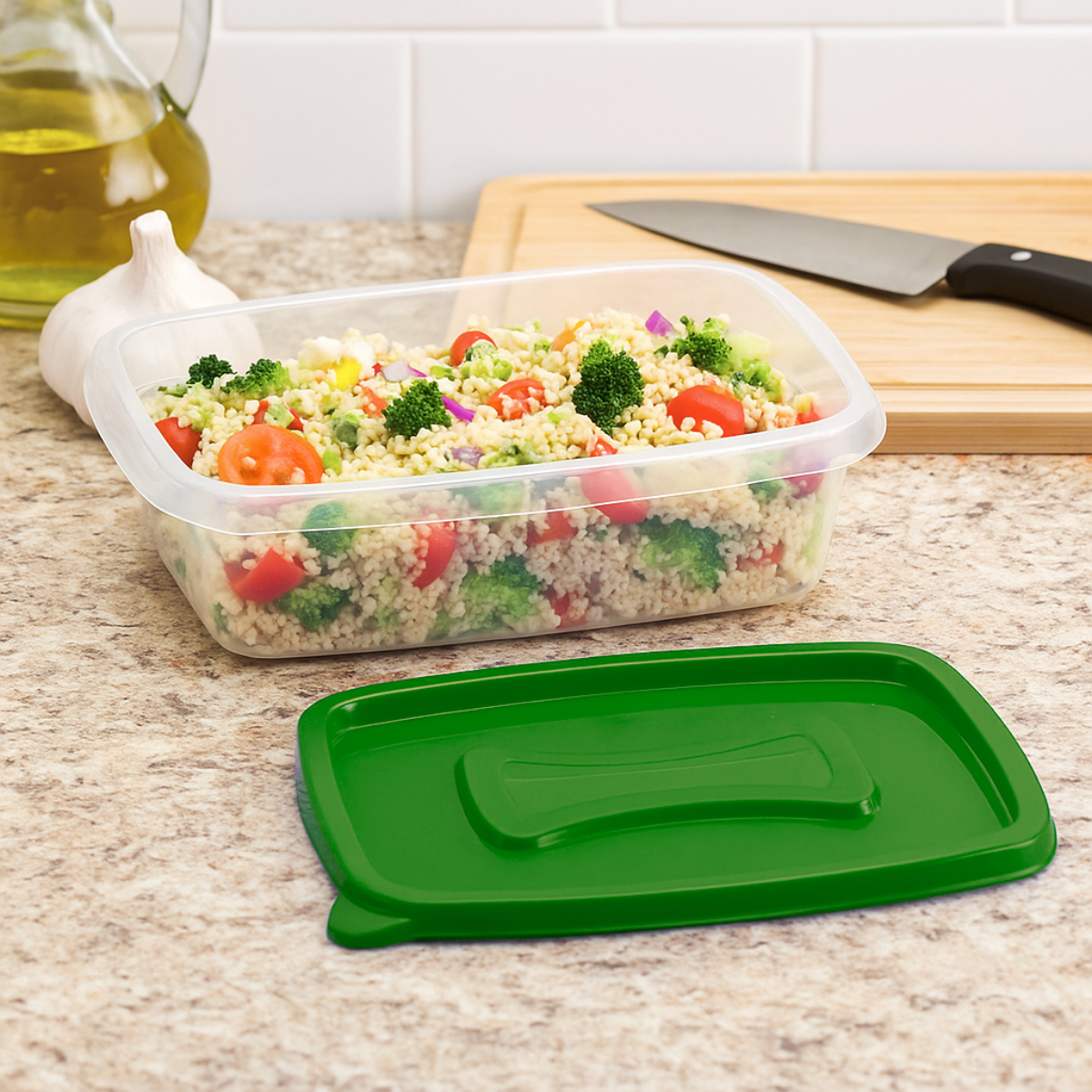 Contenedor rectangular slim