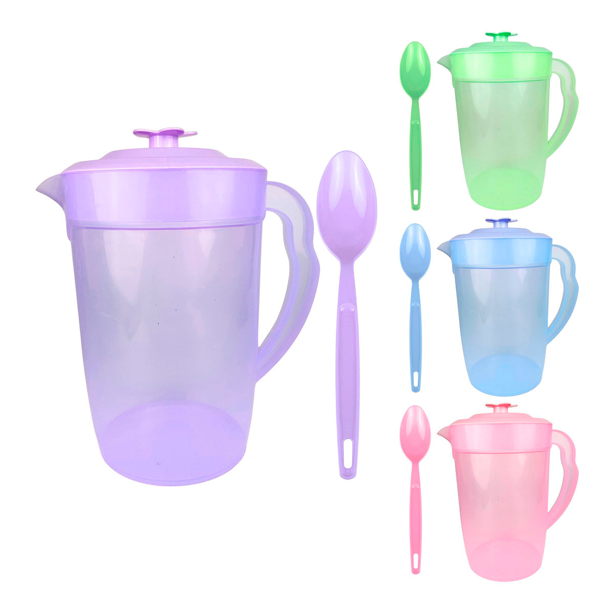 Jarra Colors de 4 Litros + Cuchara