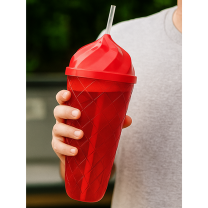 Vaso con forma de Helado