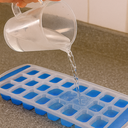 Hielera de plástico y silicón