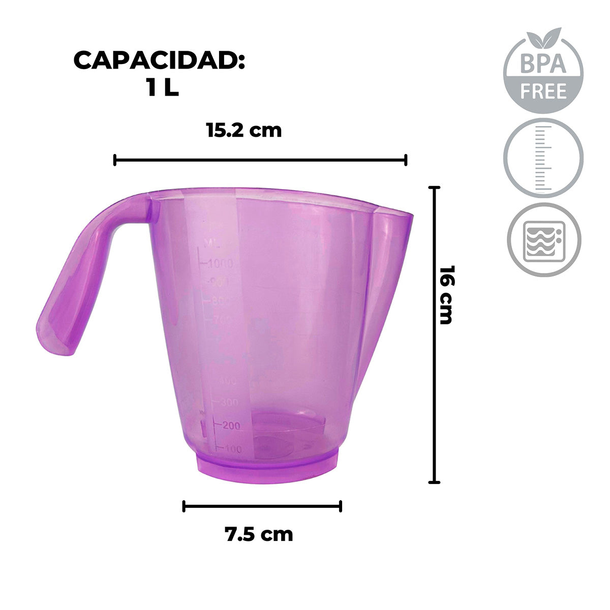 Jarra Medidora Colors