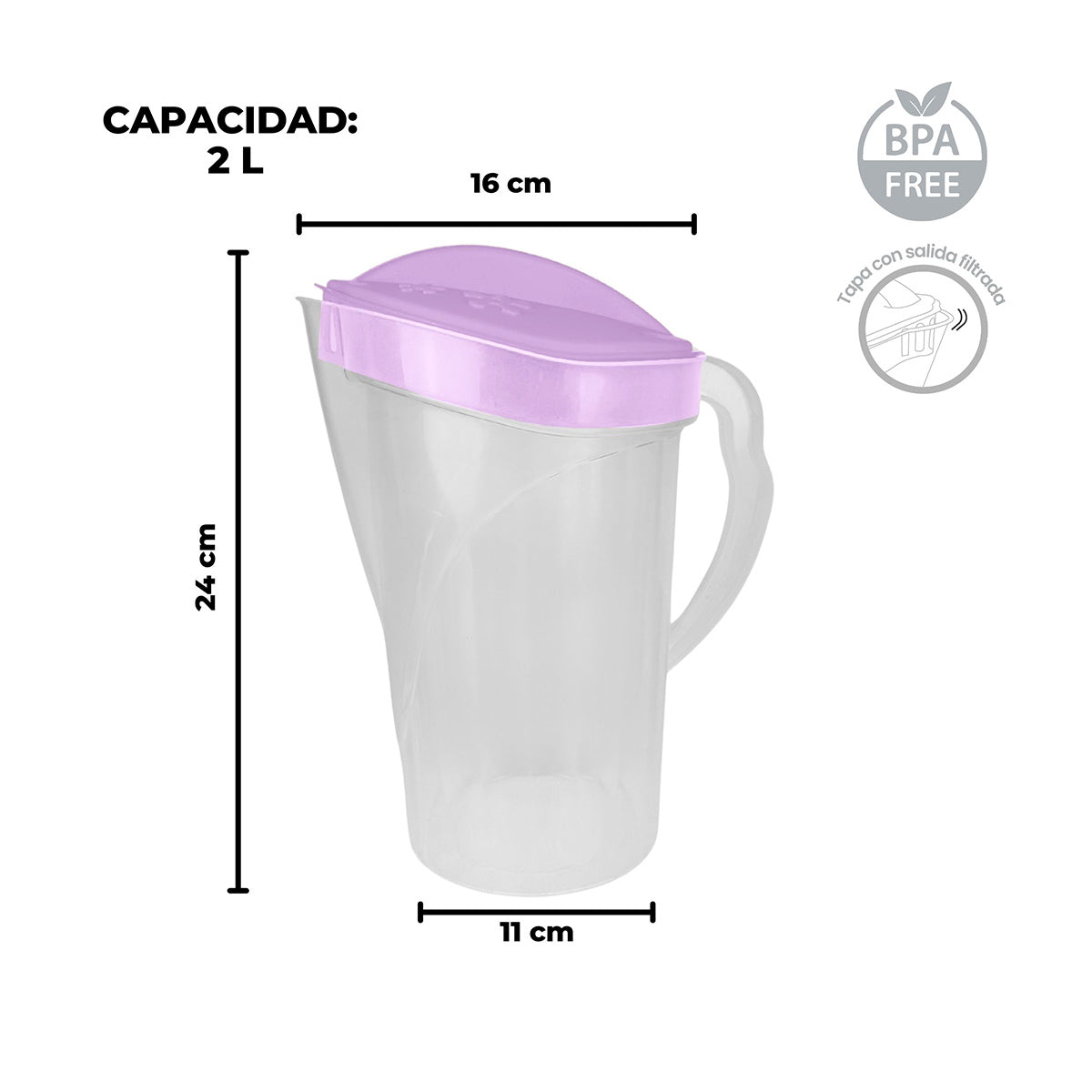 Jarra Thalia Natural 2 Litros