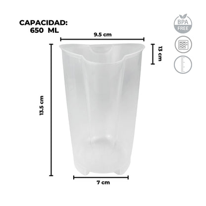 Jarra Medidora Natural