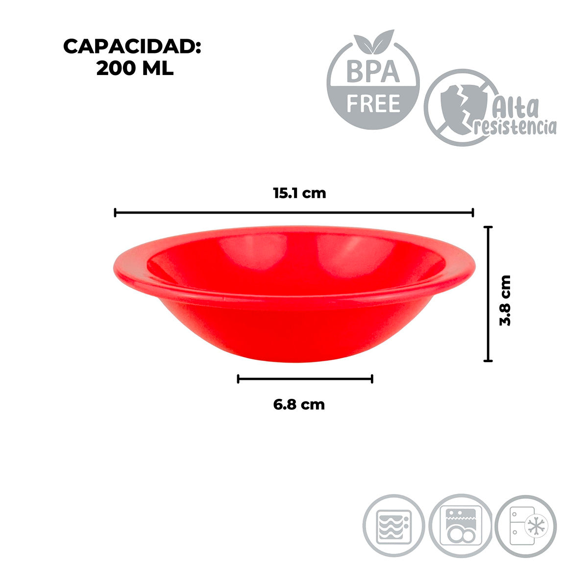 Tazón Compotero 4.5"  Colors