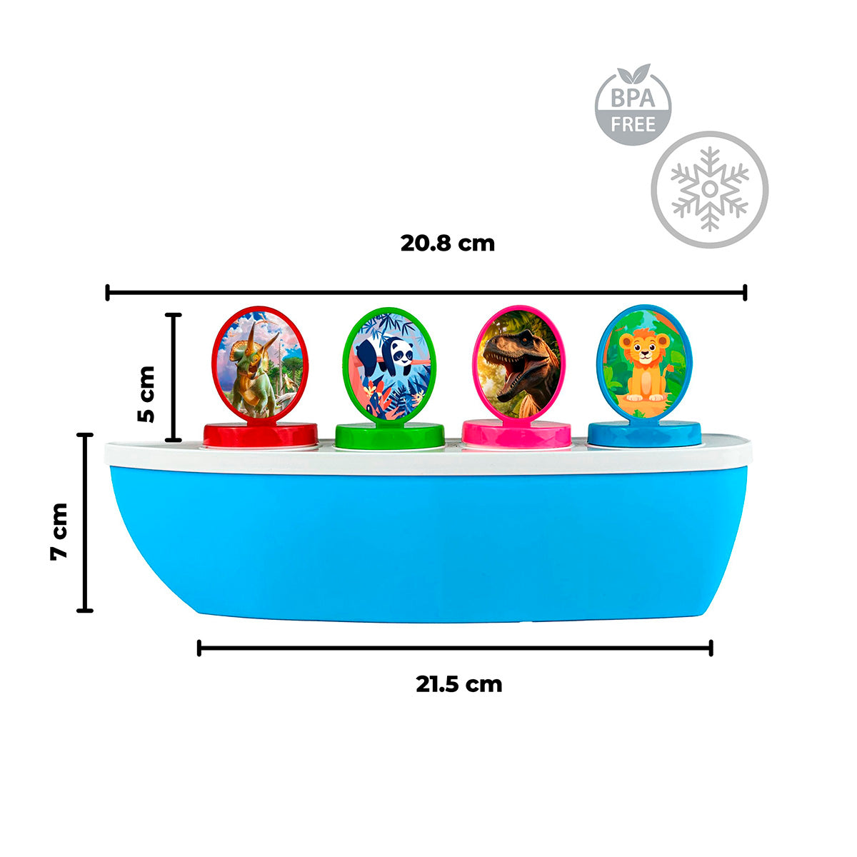 Molde para paletas 4 Ranuras